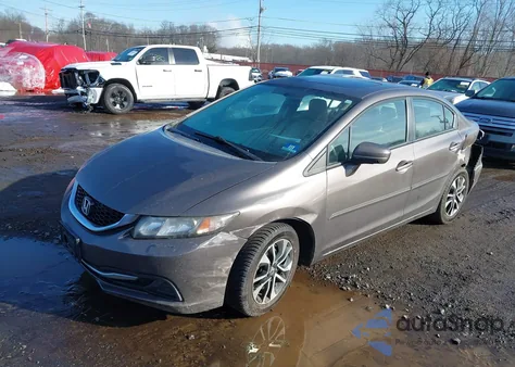 2014 Honda Civic Ex из США, поврежденный, VIN 2HGFB2F86EH515103